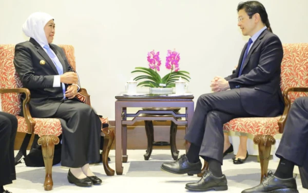 Thumbnail Kerja Sama Strategis Jatim-Singapura: Khofifah Bahas Pendidikan, Investasi, dan Kredit Karbon