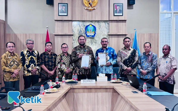 Thumbnail Berita - Pemda Halsel dan UT Ternate Kolaborasi Bangun SDM Aparatur Desa Berkualitas