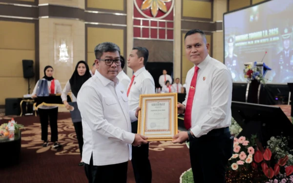 Thumbnail Komitmen Berantas Korupsi, Polres Batu Raih Peringkat I Penyelamatan Kerugian Keuangan Negara   ‎