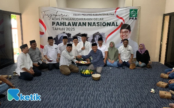 Fraksi PKB DPRD Kabupaten Blitar Gelar Tasyakuran Penganugerahan 3 Pahlawan Nasional dari Jawa Timur