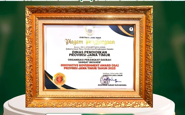 Thumbnail Inovasi Tiada Henti! Dindik Sabet Inotek 2025, Bukti Kualitas Pendidikan Jatim Semakin Bikin Kagum