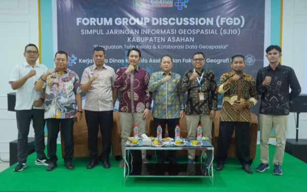 Pemkab Asahan Bangun Geoportal SJIG dengan Menggandeng UGM dan BIG RI