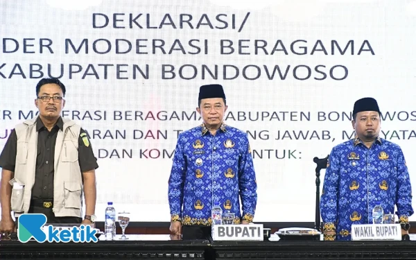 Thumbnail Bondowoso Kukuhkan Kader Moderasi Beragama, Perkuat Upaya Cegah Konflik Ideologis