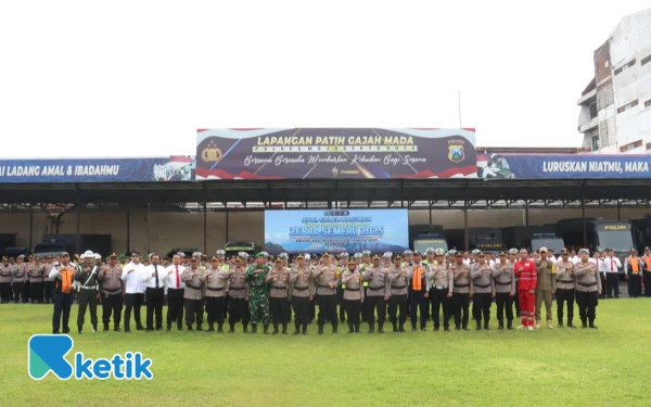 Thumbnail Berita - Resmi Digelar, Ini Sasaran Operasi Zebra Semeru 2025 di Wilayah Polres Mojokerto Kota