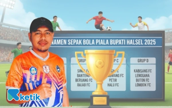 Thumbnail Fase 28 Besar Turnamen Piala Bupati Halsel 2025 Dipastikan Berlangsung Pekan Ini