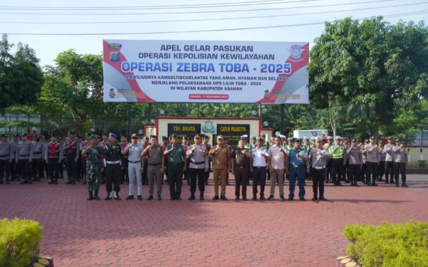 Thumbnail Berita - Operasi Zebra Toba 2025 Dimulai, Polda Sumut Ajak Ciptakan Lalin yang Lebih Aman dan Tertib