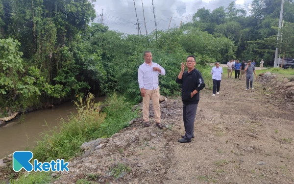 Thumbnail Berita - DPRD Jember Temukan Dugaan Penyempitan Sungai Wirolegi oleh Pengembang Perumahan