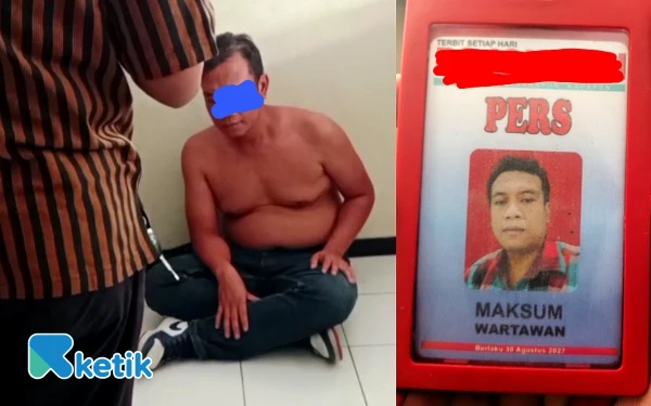 Thumbnail Berita - Ngaku Wartawan, Ternyata Copet! Satpol PP Tulungagung Ringkus Pelaku di Acara Adat