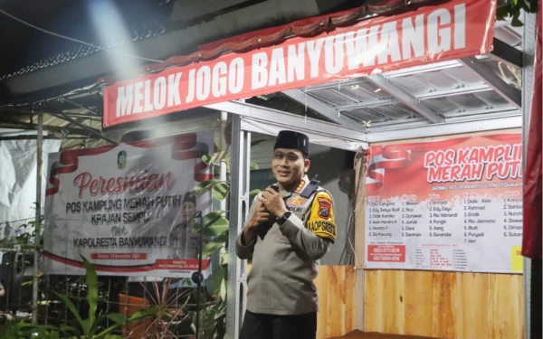 Thumbnail Berita - Polresta Banyuwangi dan Warga Perkuat Sinergi melalui Pos Kamling