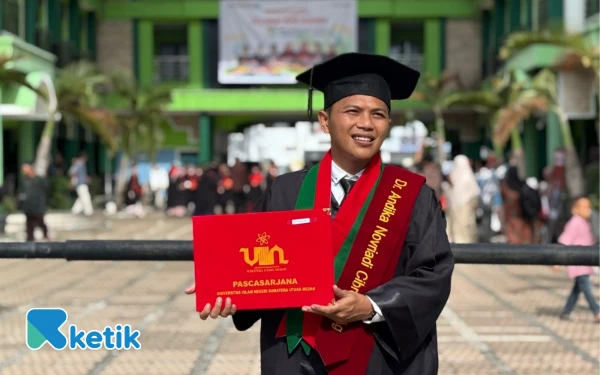 Thumbnail Berita - Andika Novriadi Cibro, Putra Aceh Singkil, Raih Cum Laude Wisuda S3 UINSU Medan