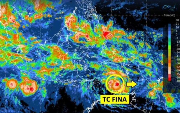 Thumbnail BMKG: Siklon Tropis FINA Terbentuk, Cuaca Ekstrem Ancam Wilayah Timur Indonesia