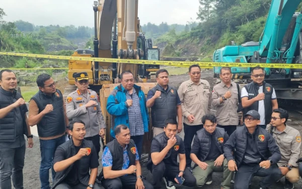 Thumbnail Berita - Strategi Pengawasan dan Pemulihan Ekosistem TNGM Pascapenindakan Tambang Ilegal