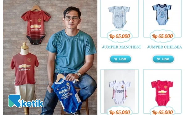 Thumbnail Berita - Jeli Intip Celah Bisnis dari Jersey Bola Bayi