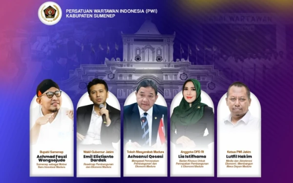 Thumbnail Berita - Pengurus PWI Sumenep 2025-2028 Siap Dilantik, Faisal Warid: Lima Tokoh Siap Hadir
