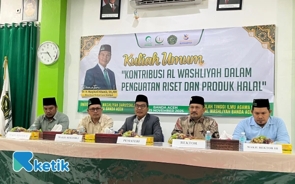 Thumbnail Kuliah Umum Al Washliyah Soroti Penguatan Riset dan Produk Halal di Banda Aceh