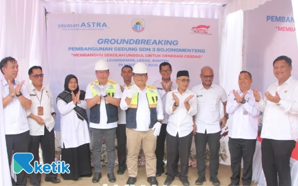 Thumbnail Berita - Wakil Bupati Lebak Resmikan Pembangunan Gedung SDN 3 Bojongmenteng