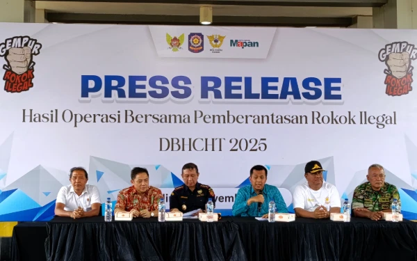 Thumbnail Berita - Bea Cukai Kediri Targetkan Zero Rokok Ilegal