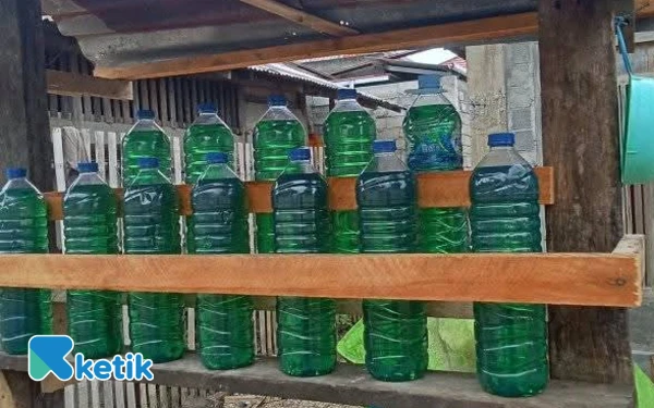 SPBU Tutup, BBM di Babahrot Langka! Harga Pertalite dan Pertamax Melonjak hingga Rp50 Ribu Per Botol