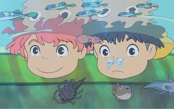 Thumbnail Warisan Ekologis Studio Ghibli, Ponyo Cerita Paling Lembut tentang Laut dan Alam