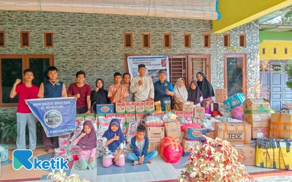 Thumbnail Berita - Inspiratif! Aksi Remaja Taruna-45 Naik Betor Keliling Kampung, Kumpulkan Donasi untuk Sumut