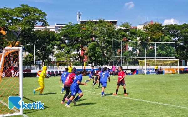 Thumbnail Kalahkan Srikandi Mojopahit 4-5, Arema FC Women Kokoh di Puncak Klasemen U-15