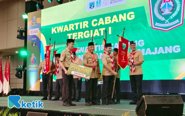 Thumbnail Lumajang Raih Predikat Kwartir Cabang Tergiat Pertama, Ketua Kwarcab Bangga Luar Biasa