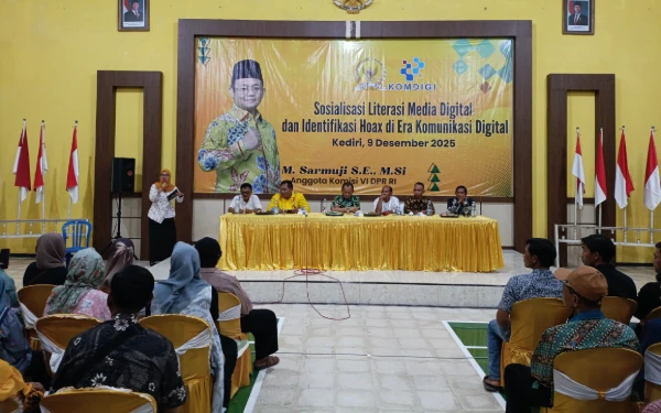 Thumbnail Berita - Waspada Hoaks di Era AI, Sarmuji Ajak Masyarakat Tingkatkan Literasi Digital
