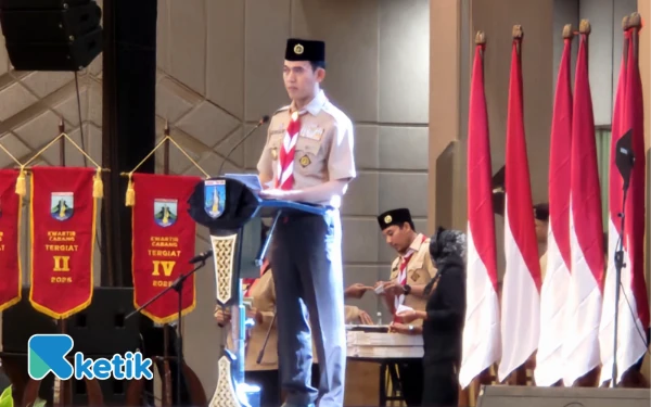 Thumbnail Buka Musda Pramuka Jatim 2025, Waka Kwarnas Dukung Kepemimpinan Berkelanjutan
