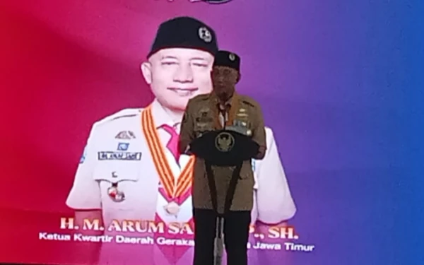 Thumbnail Berita - Dinilai Sukses Nahkodai Kwarda Jatim, Kwarcab Sumenep Dukung Kak Arum Sabil