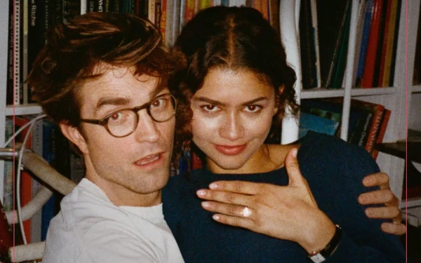 Thumbnail Zendaya dan Robert Pattinson Comeback di Rom-Com 2026 Mendatang