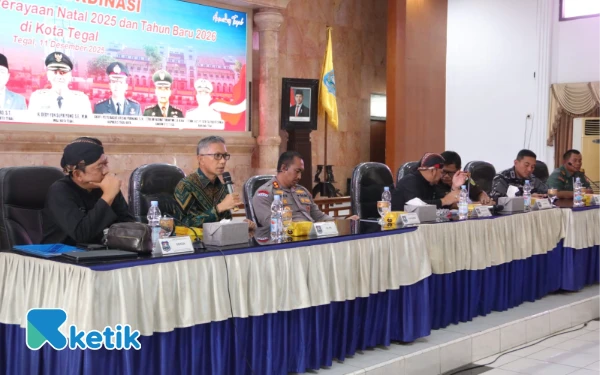 Thumbnail Berita - Forkopimda Kota Tegal Gelar Rakor Nataru, Pastikan Aman Lintas Sektor