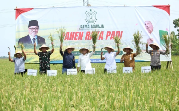 Thumbnail Berita - Panen Raya Petani Binaan, JATMA ASWAJA Perkuat Ketahanan Pangan dari Desa