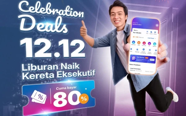 Thumbnail Berita - Buruan! KAI Beri Diskon Tarif 20 Persen untuk Kelas Eksekutif di Program 12.12