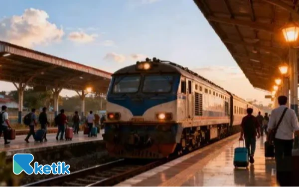 Thumbnail Berita - KAI Beri Diskon 20 Persen Sambut Nataru, Kepala Stasiun Bojonegoro Jelaskan Skemanya