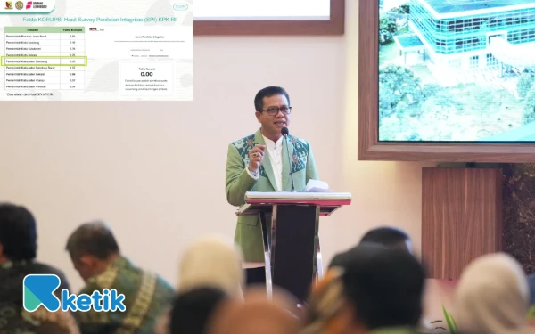 Thumbnail Berita - Kabupaten Bandung Ranking 1 se-Jawa Barat Penilaian MCSP KPK RI 2025 dan Zero Korupsi