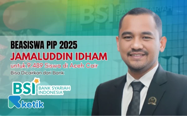 Ribuan Siswa Aceh Dapat Beasiswa PIP Usulan Jamaluddin Idham, Pencairan Bisa di BSI