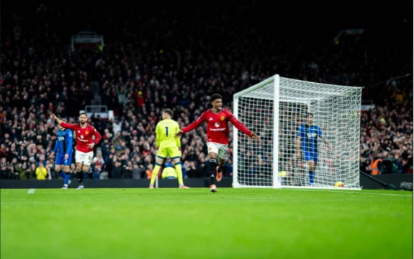 Thumbnail Berita - Manchester United Ditahan Imbang Bournemouth di Old Trafford, Amad Diallo Kecewa Berat