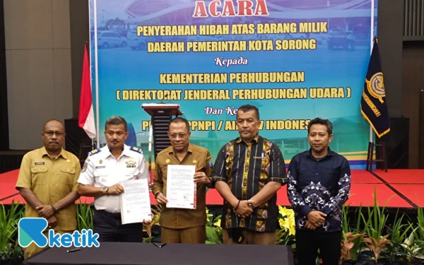 Thumbnail Berita - Optimalisasi Aset Negara, KPK Fasilitasi Serah Terima Pelabuhan dan Bandara Senilai Rp106 Miliar di Papua Barat Daya