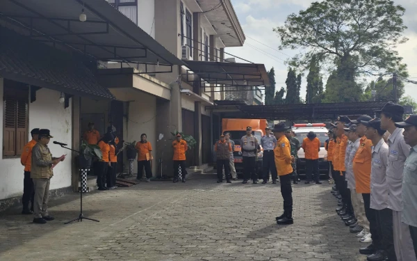 Thumbnail Berita - Antisipasi Cuaca Ekstrem, Pemkab Sleman Gelar Apel Siaga Bencana Hidrometeorologi