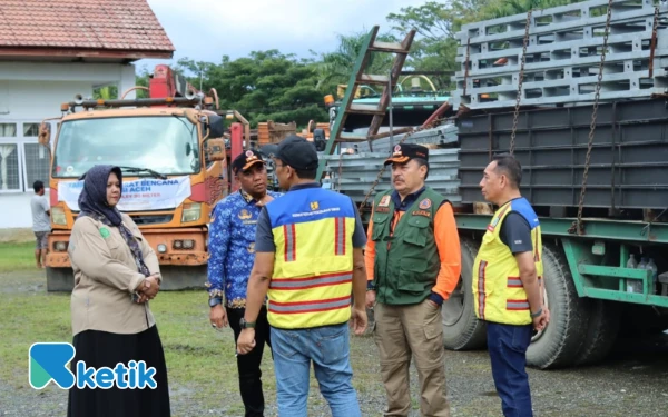 Thumbnail Berita - Berhasil Lobi Pusat, Bupati Nagan Raya Turunkan Jembatan Bailey untuk Beutong Ateuh