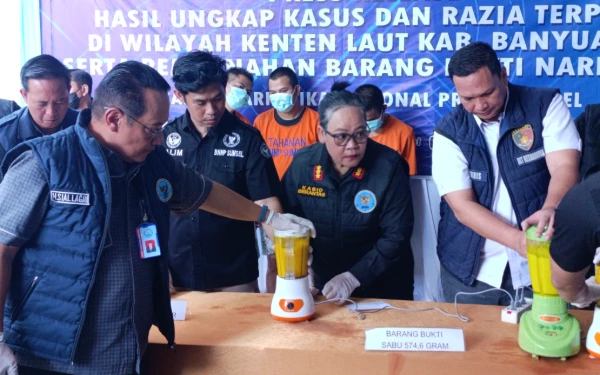 Thumbnail BNNP Sumsel Musnahkan Ribuan Butir Ekstasi dan Sabu, Tekan Angka Penyalahgunaan yang Masuk Peringkat 2 Nasional