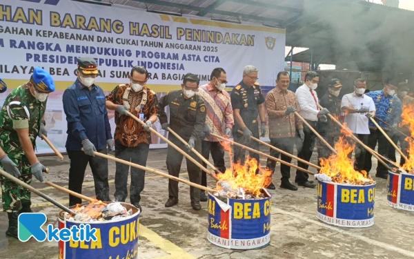 Thumbnail Bea Cukai Sumbagtim Tutup 2025 dengan Rekor Penindakan, Selamatkan Rp8 Miliar Potensi Kerugian Negara