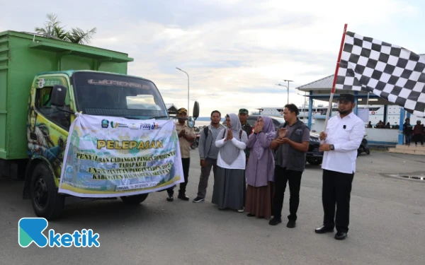 Thumbnail Berita - Bassam Lepas Penyaluran Cadangan Pangan Tahap II di Halsel