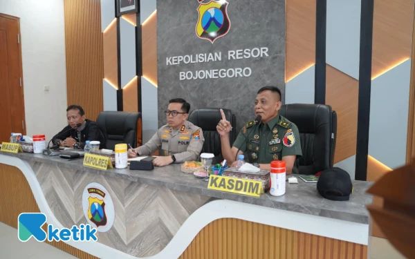 Thumbnail Berita - Jelang Nataru, Polres Bojonegoro Gelar Rakor Pengamanan Terpadu