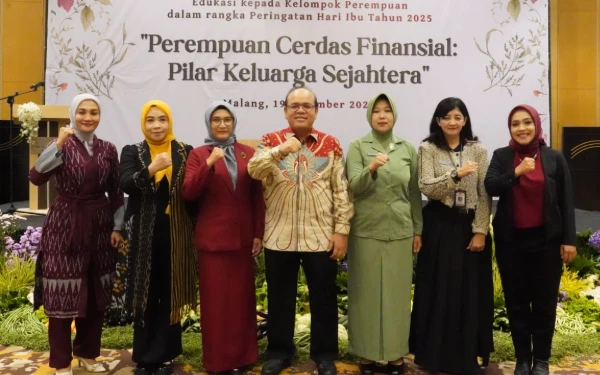 Thumbnail Lawan Narasi "Sukses Instan" di Medsos, OJK Malang Ajak Perempuan Cerdas Kelola Uang