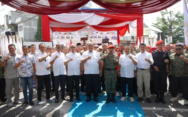 Thumbnail Berita - Bupati Taufik Hadiri Pelantikan DPP PPMA 2025-2029: Jabatan Adalah Amanah untuk Persatukan Masyarakat