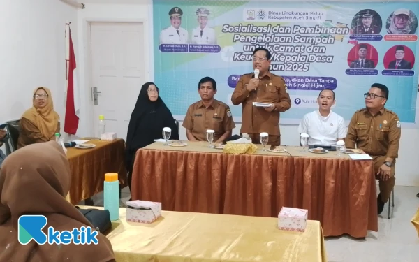 Thumbnail Berita - Tangani Pengelolaan Sampah, 11 Camat dan 27 Kades Ikuti Sosialisasi