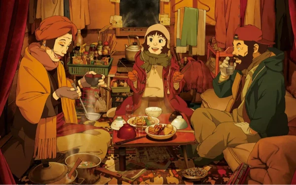Thumbnail Berita - ‘Tokyo Godfathers’ (2003), Kisah Keajaiban Natal di Balik Sisi Kelam Tokyo