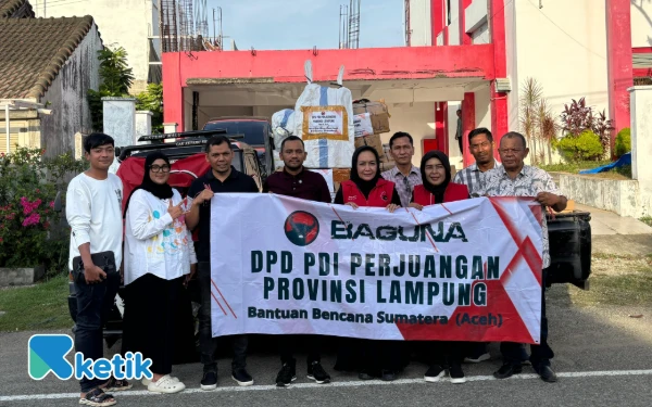 Thumbnail Berita - Melalui PDI Perjuangan Aceh, DPD Lampung Titipkan 10 Ton Beras untuk Korban Banjir