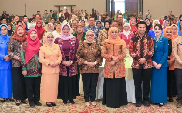 Thumbnail Gubernur Khofifah Dorong Penguatan Perlindungan dan Pemberdayaan Perempuan di Jatim
